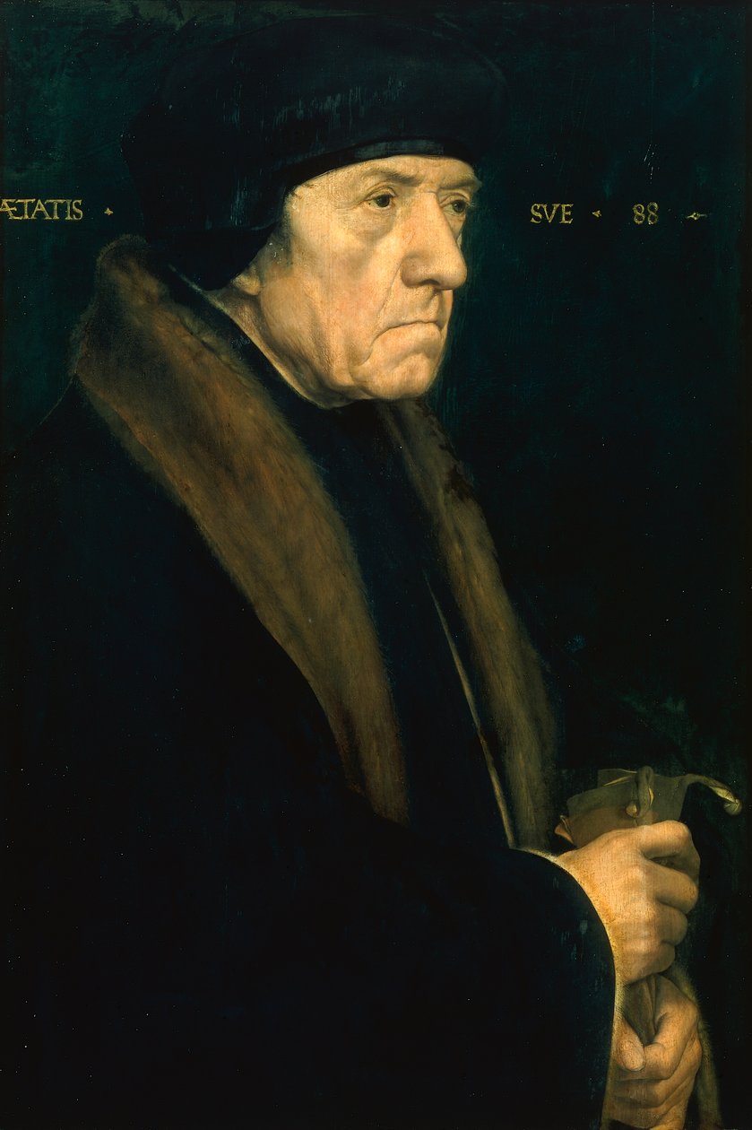 Portret van Dr. John Chambers, ca. 1543 door Hans Holbein der Jüngere