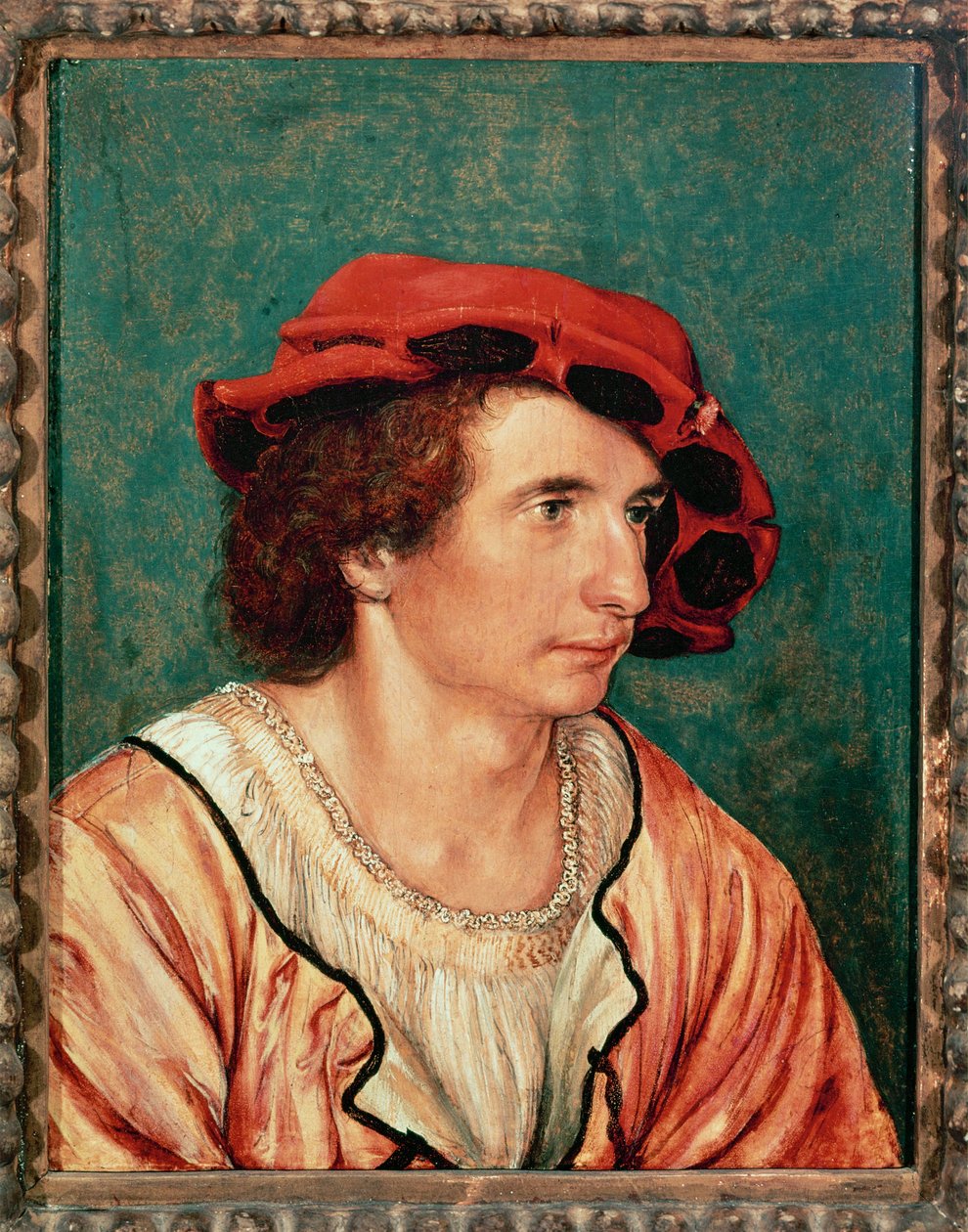 Portret van een jongeman door Hans Holbein the Younger