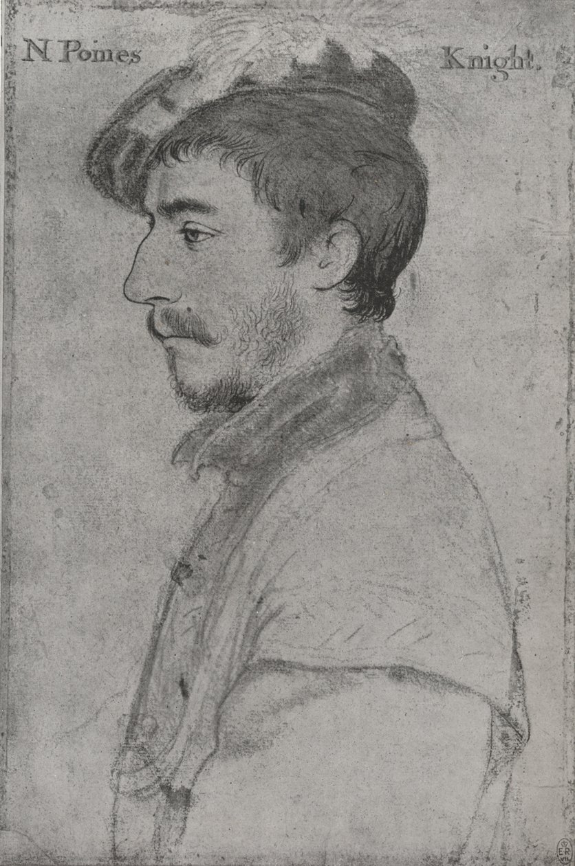 Sir Nicholas Poyntz, ca. 1533-1543, 1945 door Hans Holbein der Jüngere