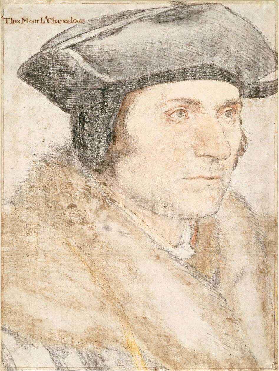 Sir Thomas More (1478 -1535) door Hans Holbein the Younger