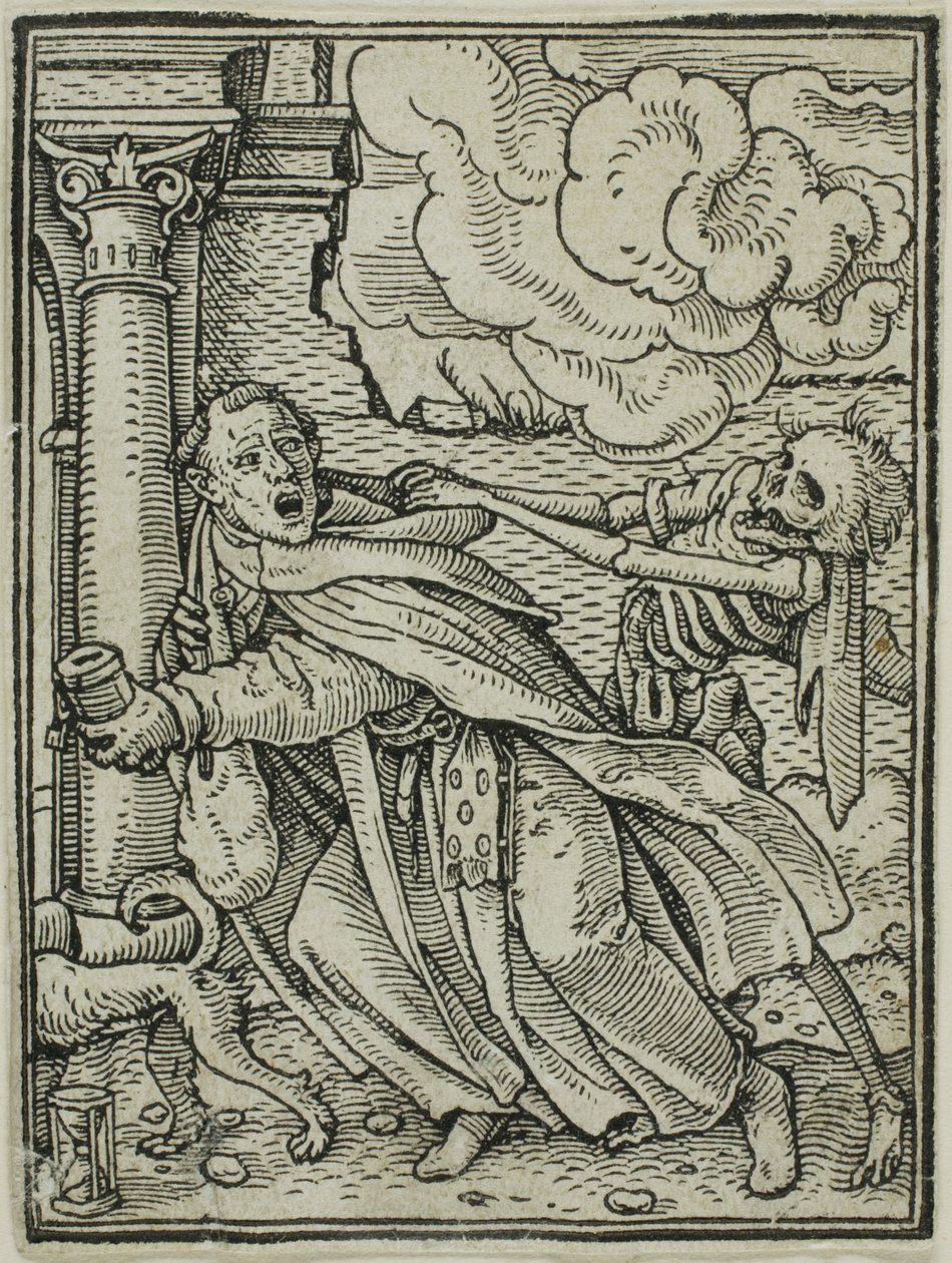 De monnik door Hans Holbein the Younger