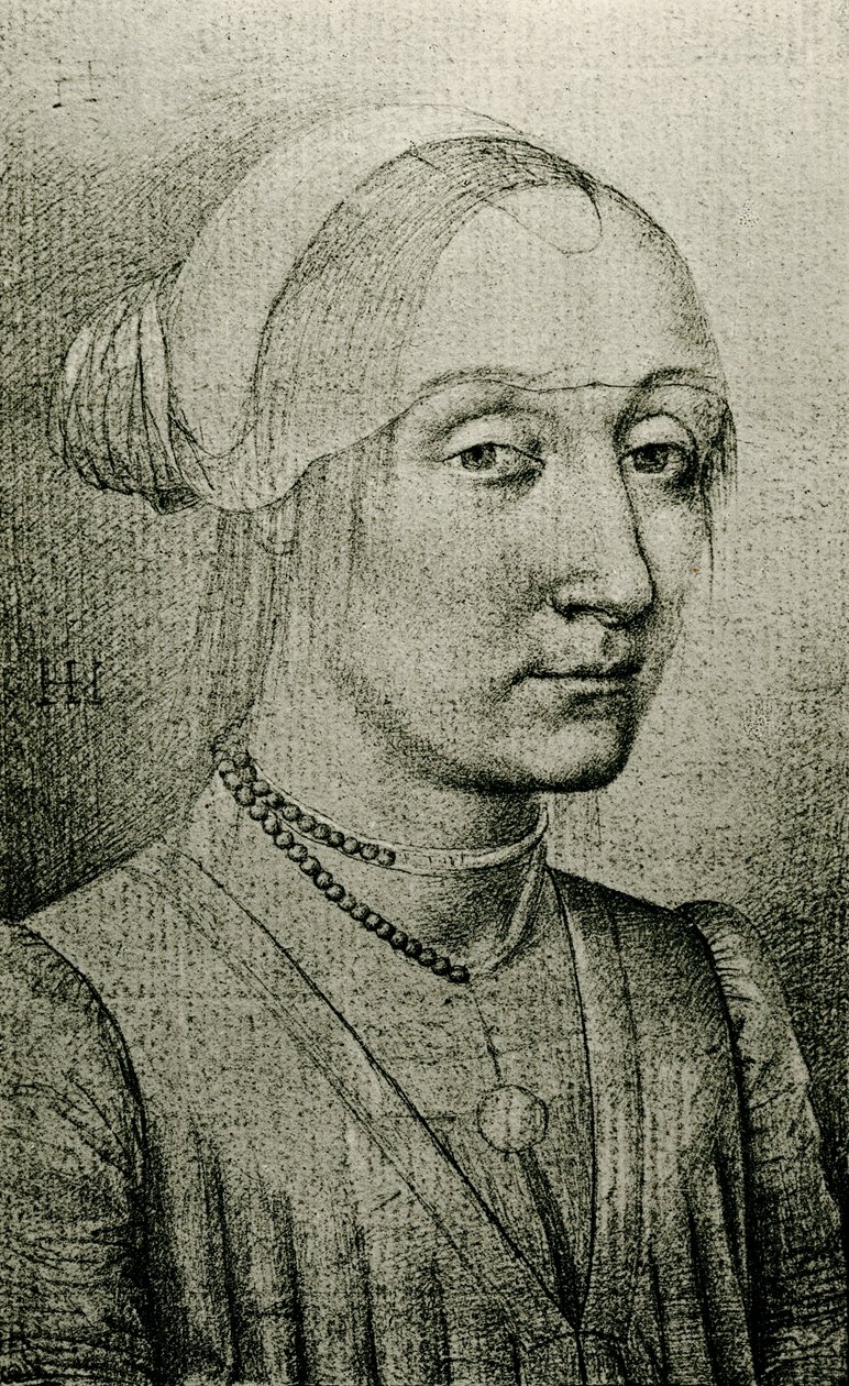 Vrouwenportret door Hans Holbein der Jüngere
