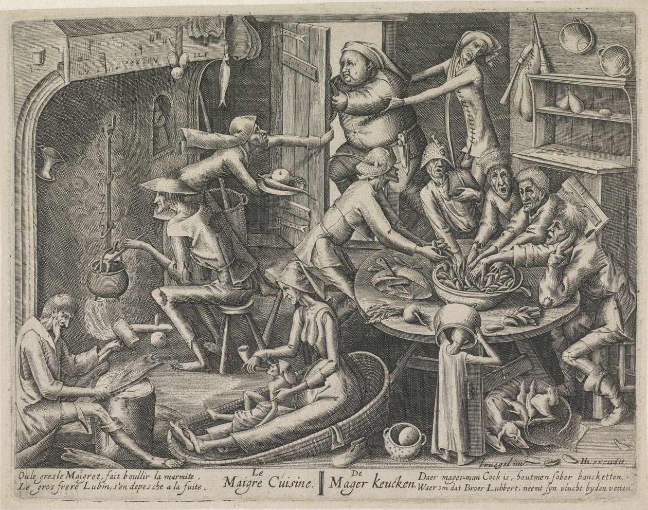 Magere keuken door Hans Liefrinck (I) (possibly)