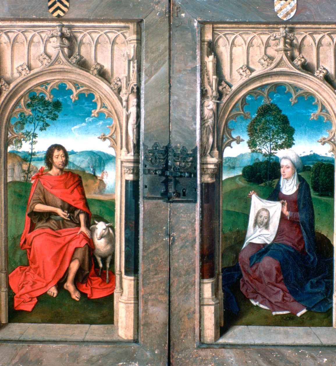 Drieluik van Jan Florain door Hans Memling