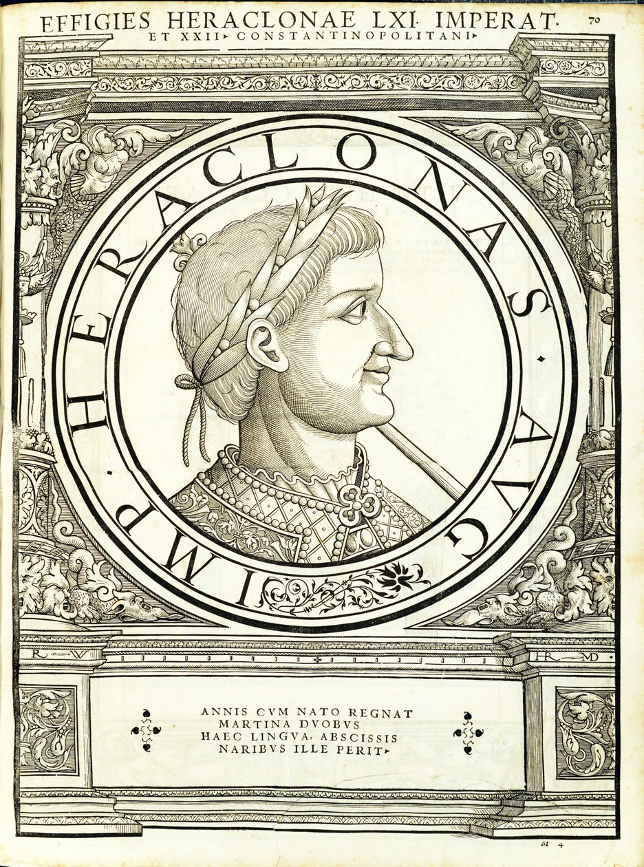 Heraclonas, illustratie uit 