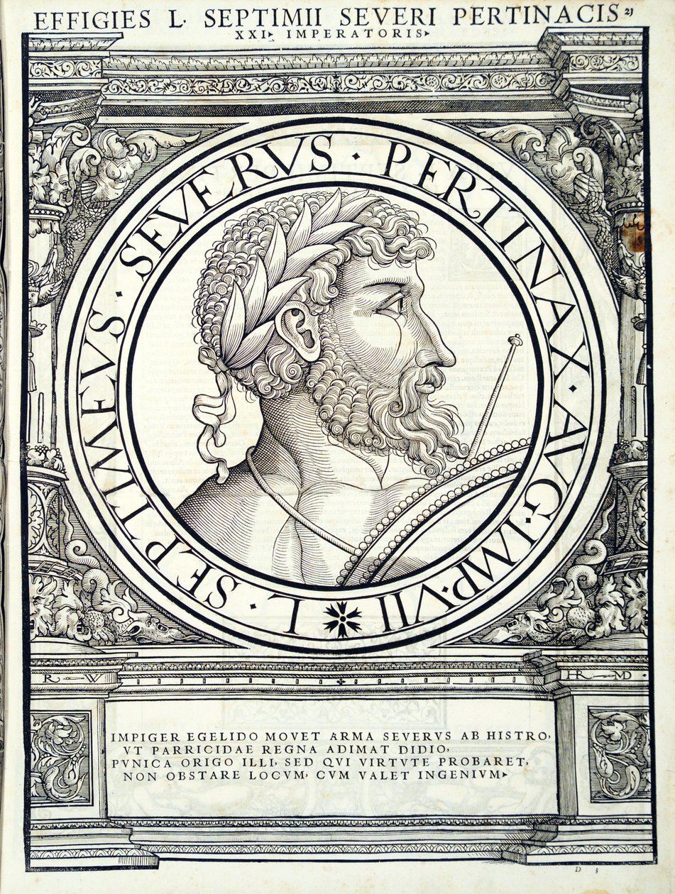 Septimus Seuerus, illustratie uit 