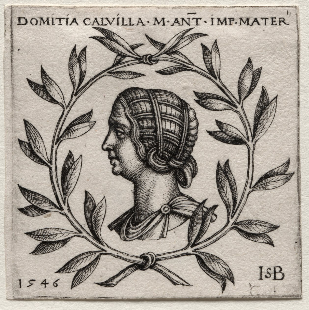 Domitia Calvilla door Hans Sebald Beham