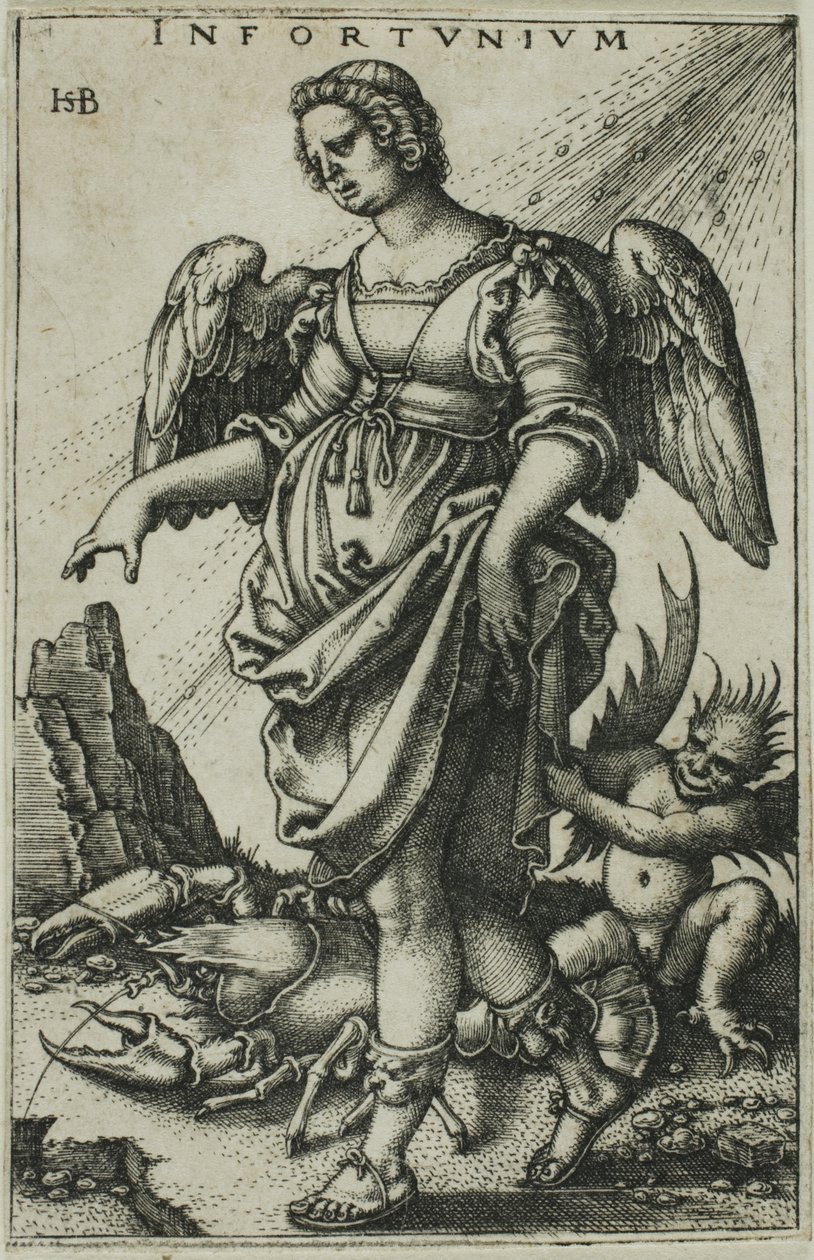 Ongeluk door Hans Sebald Beham
