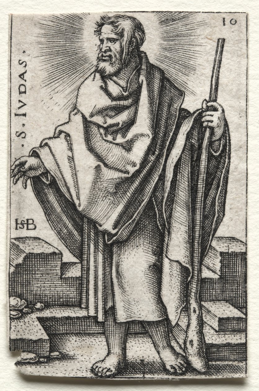 Sint Judas door Hans Sebald Beham