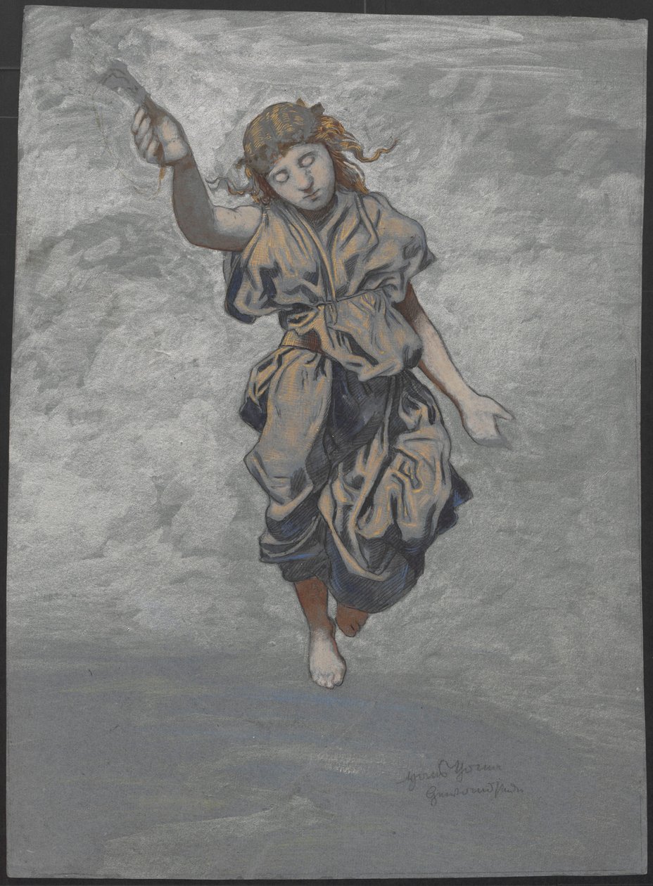 De allegorie van augustus door Hans Thoma