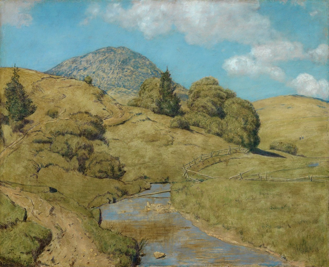 De Blössling bij Bernau door Hans Thoma