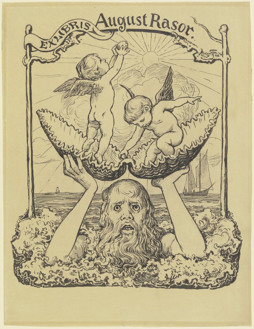 Uit de boeken van August Rasor door Hans Thoma