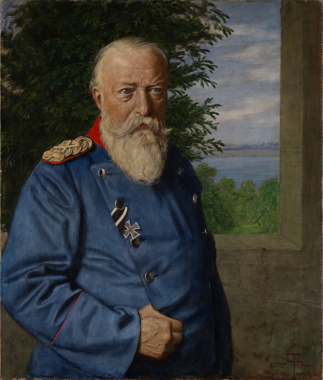 Groothertog Frederik I van Baden door Hans Thoma