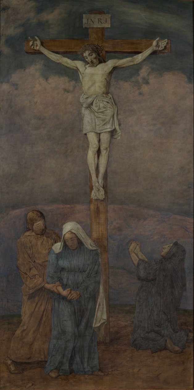Kruisiging van Christus door Hans Thoma