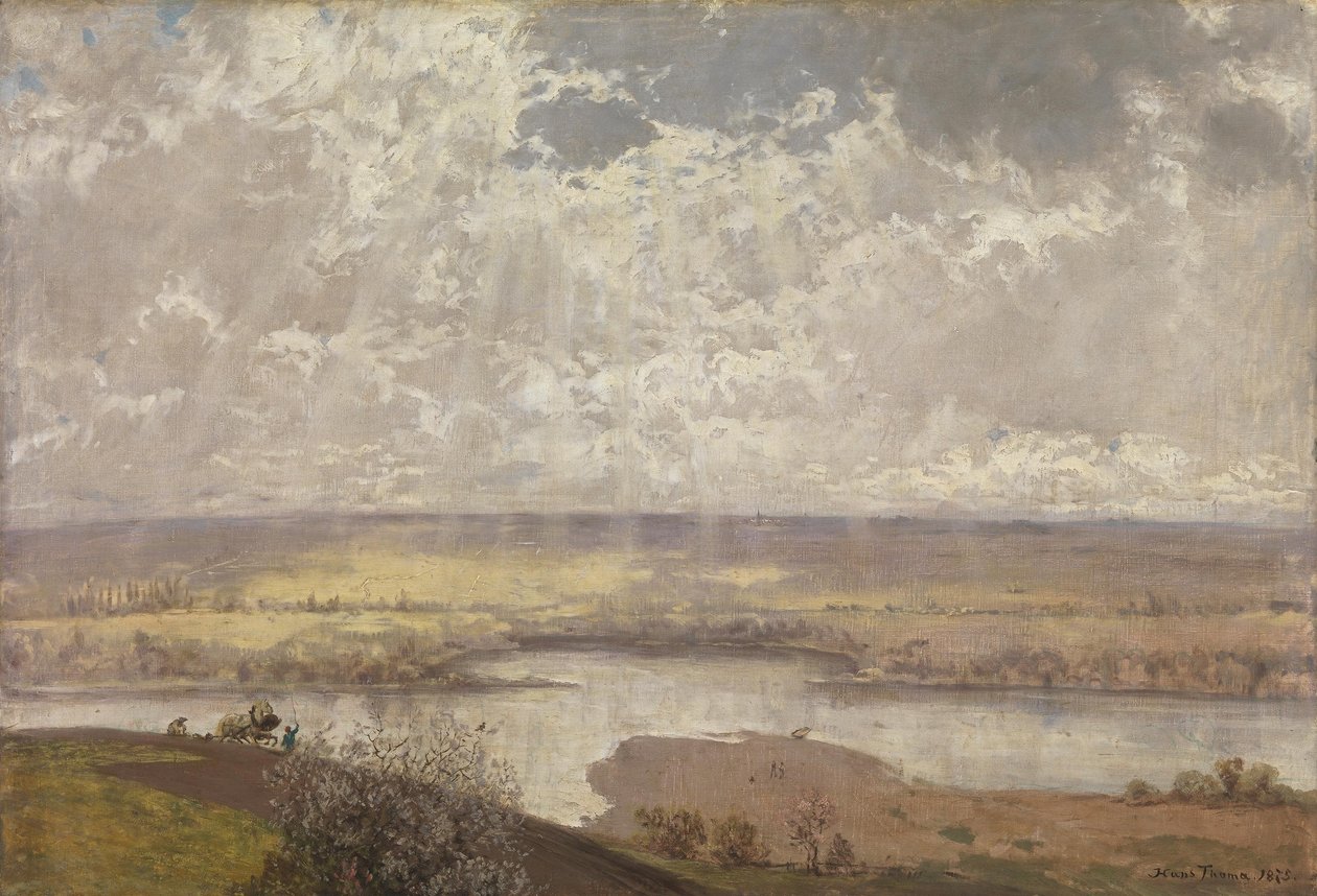 Mainlandschap door Hans Thoma