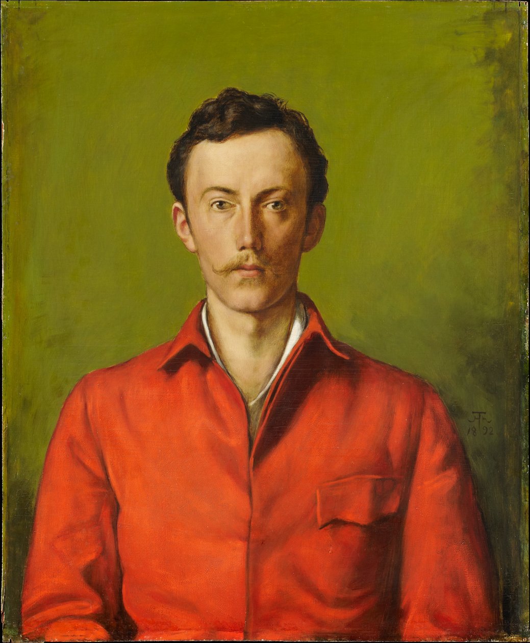 Portret van prins Frederik Karel van Hessen door Hans Thoma