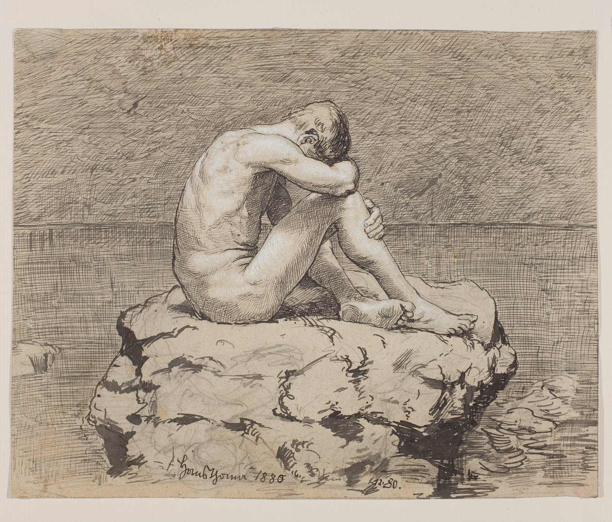 Eenzaamheid door Hans Thoma