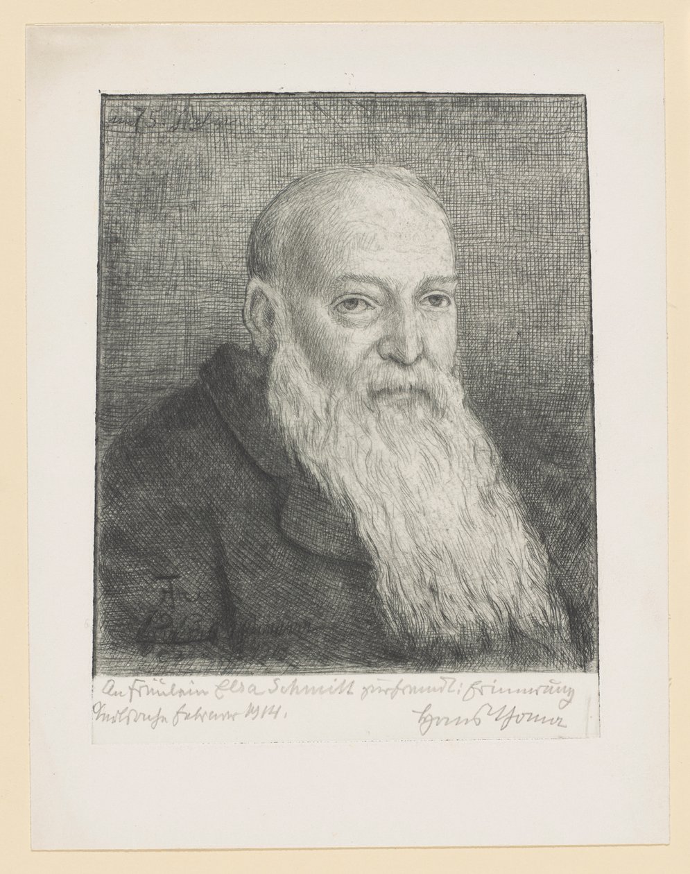 Zelfportret door Hans Thoma