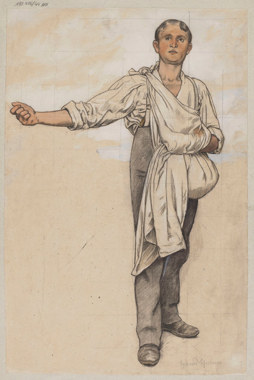 De zaaier door Hans Thoma