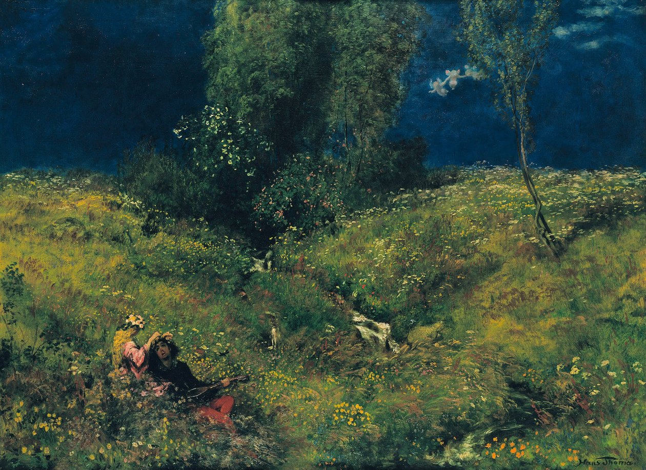 Zomer door Hans Thoma