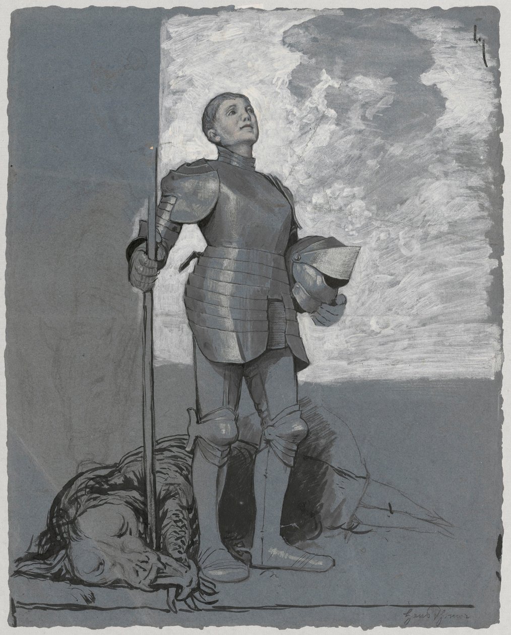 Sint-Joris door Hans Thoma
