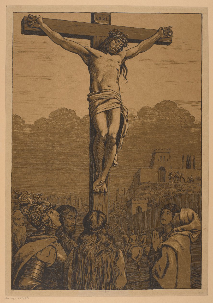 De kruisiging door Hans Thoma