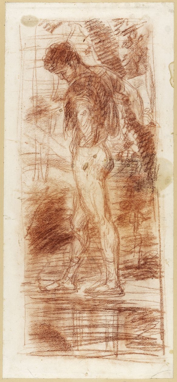 Narziss door Hans von Marées