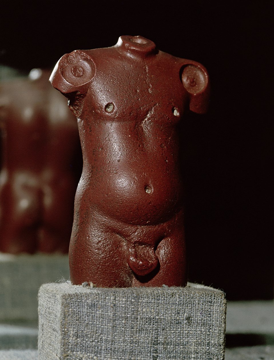 Mannelijke torso, uit Mohejo-Daro, Indusvallei, Pakistan door Harappan
