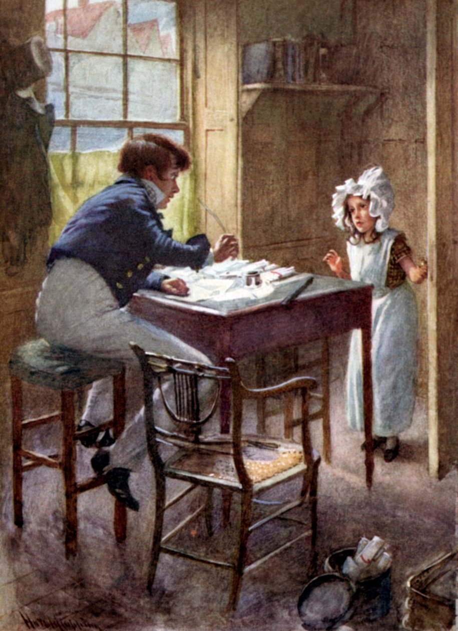 Het Oude Curiositeitenwinkeltje door Charles Dickens door Harold Copping