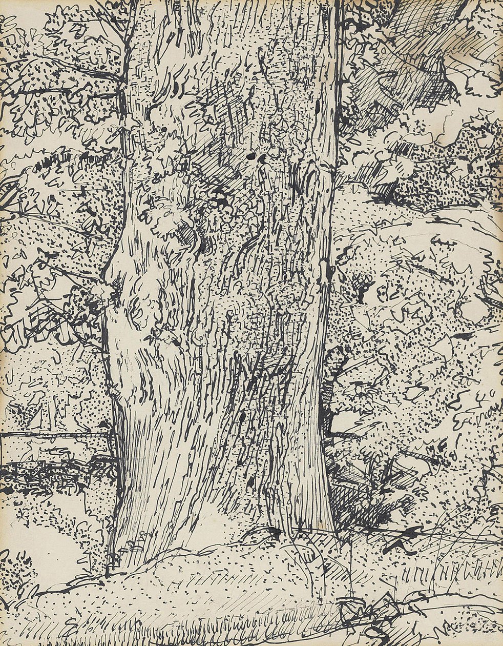 Boom, 1916 door Harold Gilman