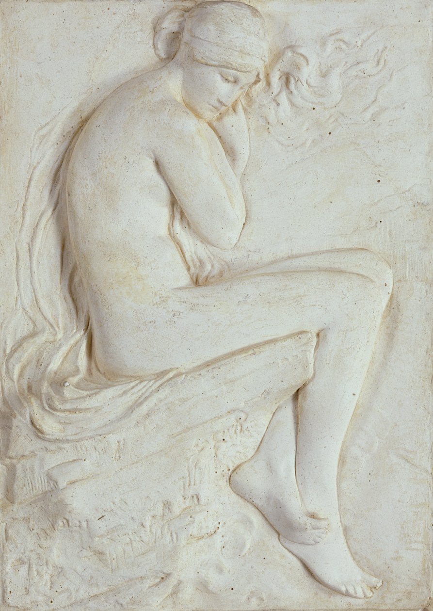 Psyche (gips) door Harry Bates