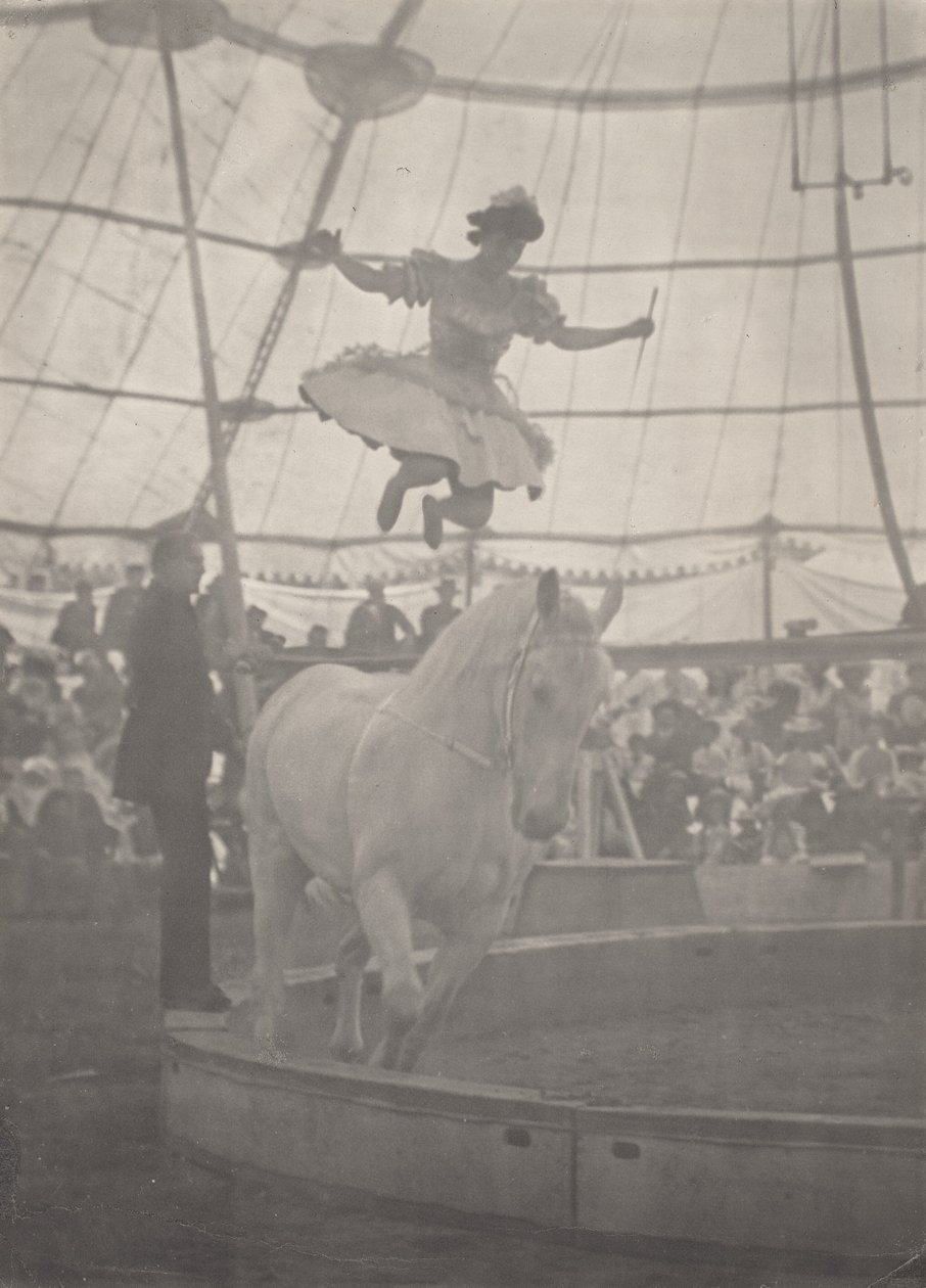 Het circus,1905 (foto) door Harry C. Rubincam