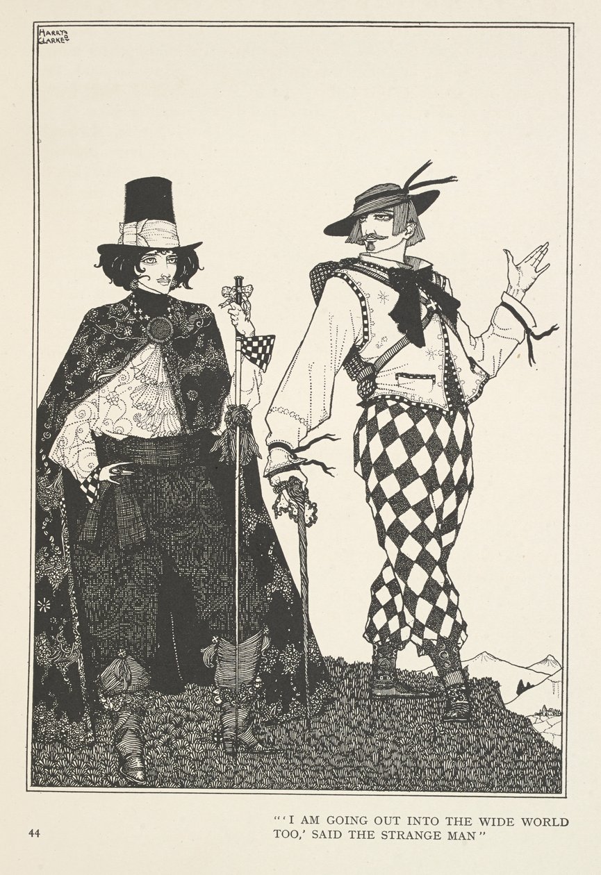 De reisgenoot
"Ik ga ook de wijde wereld in," zei de vreemde man. door Harry Clarke
