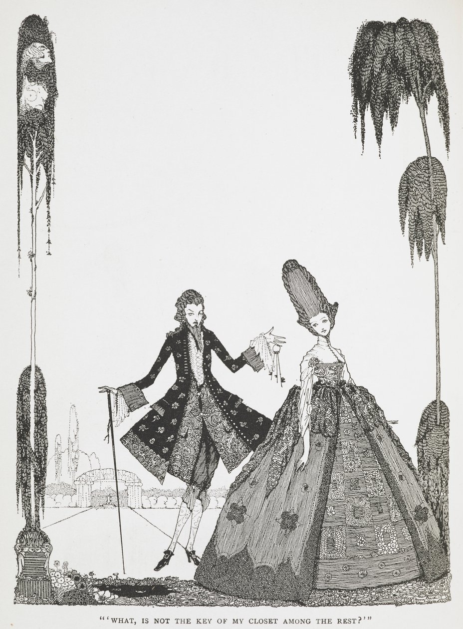 Wat, is de sleutel van mijn kast niet bij de rest? door Harry Clarke