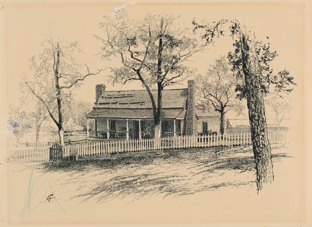 Boerderij van H. P. Bottom nabij Rousseau