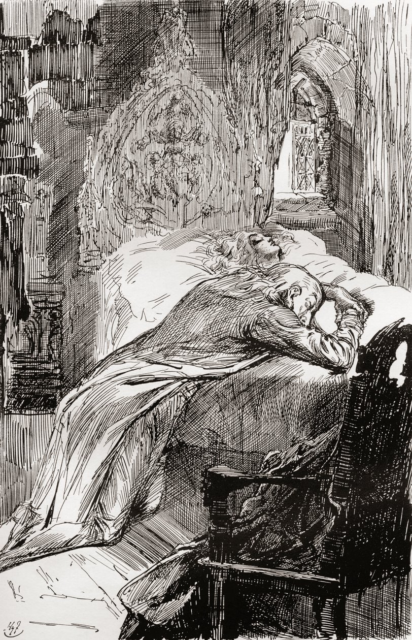 Illustratie voor De Oude Curiositeitenwinkel van Charles Dickens door Harry Furniss