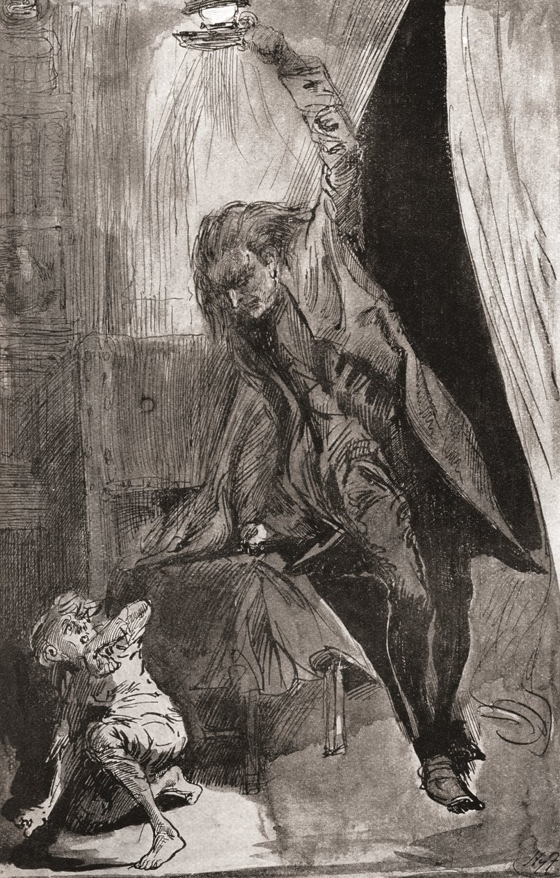 Illustratie voor Charles Dickens