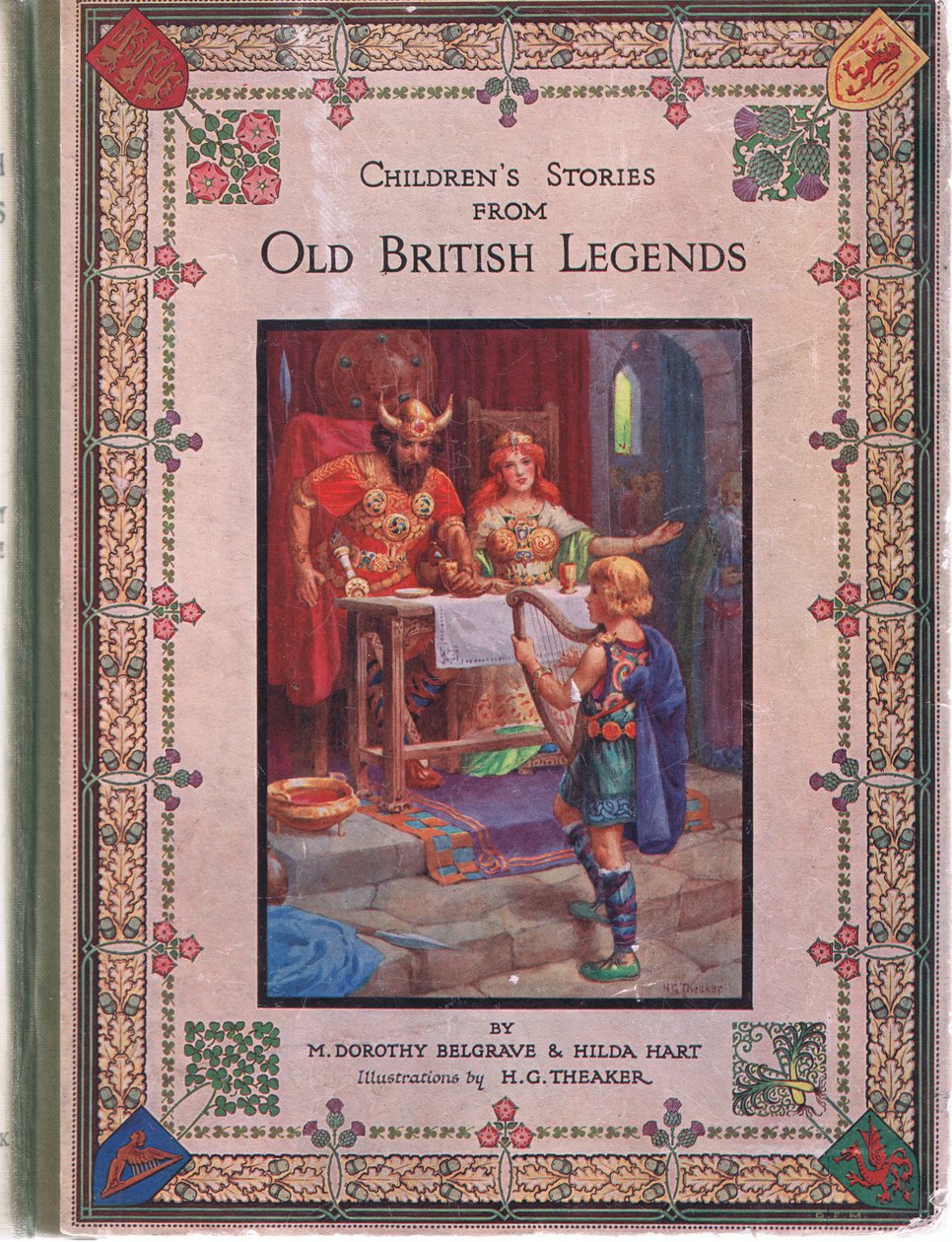 Voorpagina (kleurenlitho) door Harry George Theaker