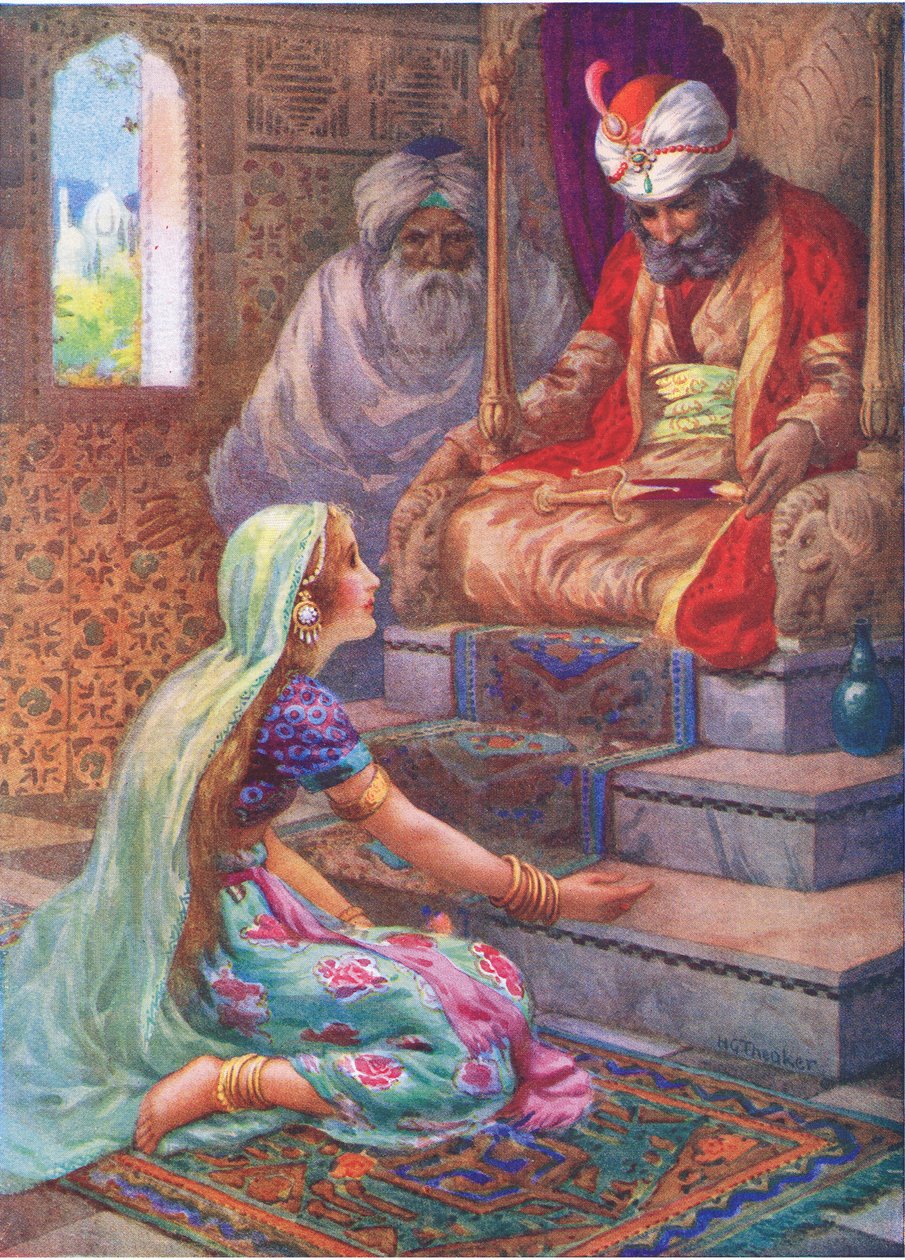 De naam is Satyavan, illustratie uit 
