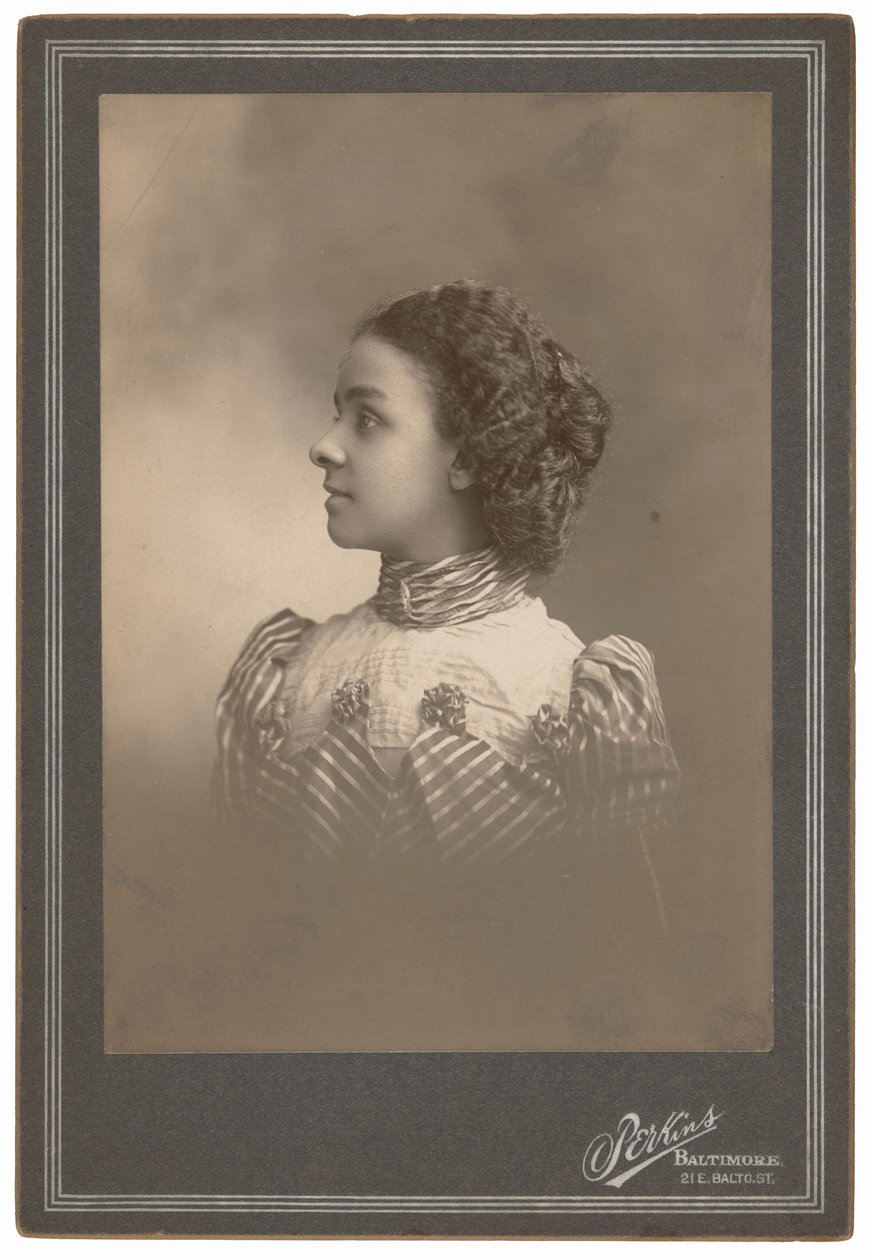 Grace Hughes, ca. 1900 (foto) door Harry Lenfield Perkins