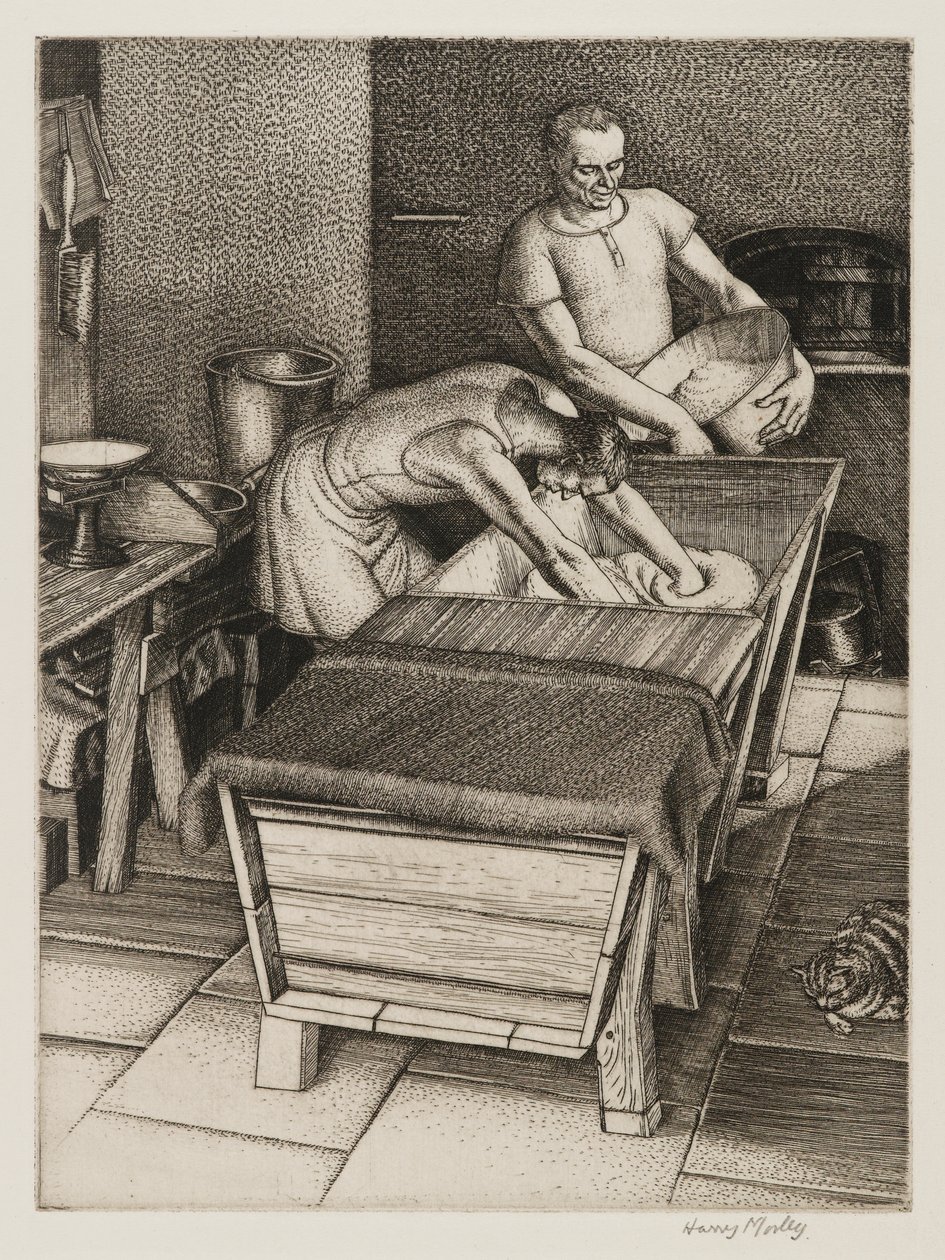 De Bakkerij, 1934 door Harry Morley