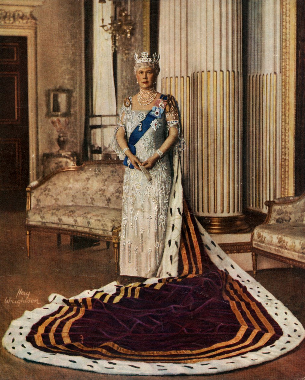 De Koningin-Moeder, 1937, 1951 door Hay Wrightson