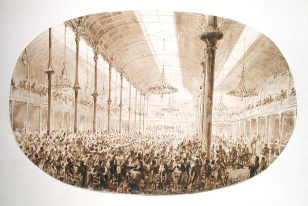 Een Banket, c.1865 door Hector Horeau