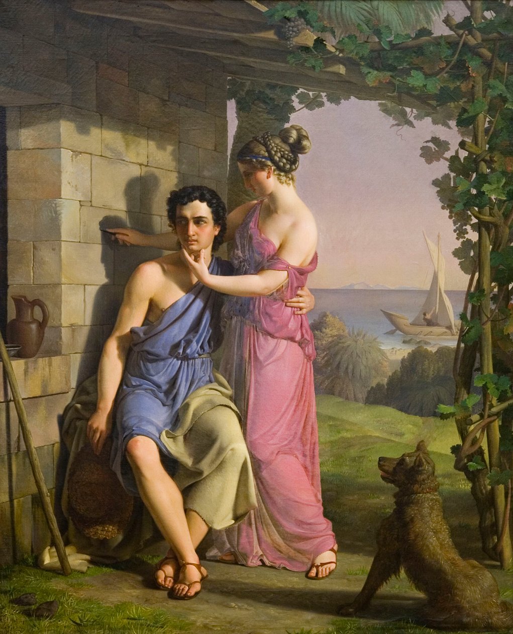 De oorsprong van schilderkunst door Heinrich Eddelien