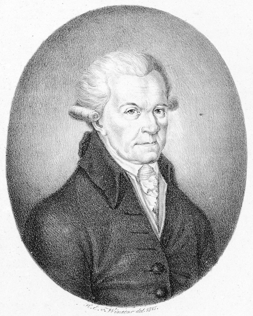 Afgebeelde persoon:  Michael Haydn door Heinrich Eduard Winter