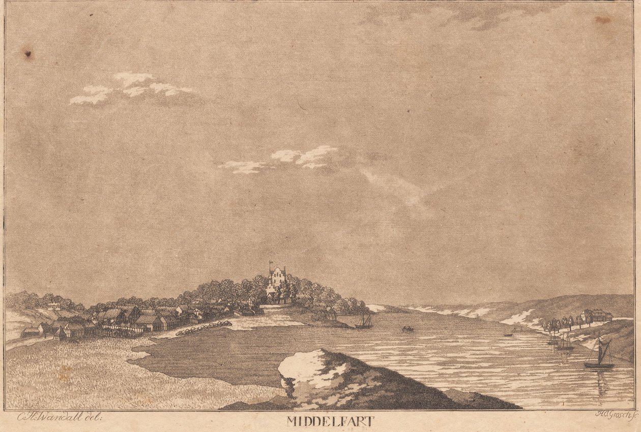 Middelfart door Heinrich Grosch