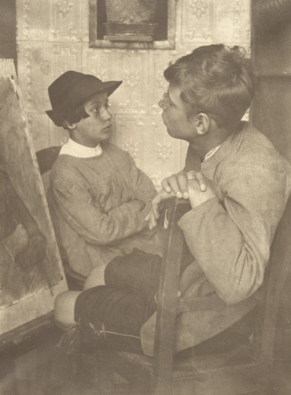 [Kinderen van de kunstenaar]. door Heinrich Kuhn