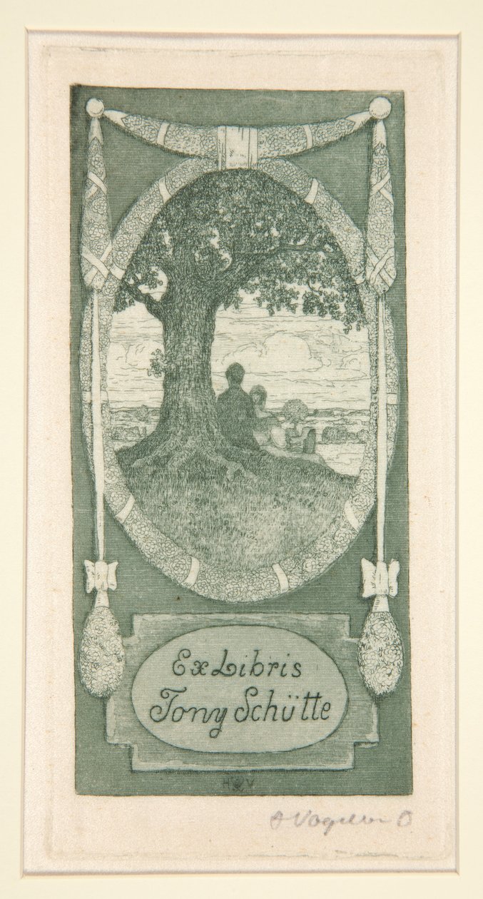 Boekplaten door Heinrich Vogeler