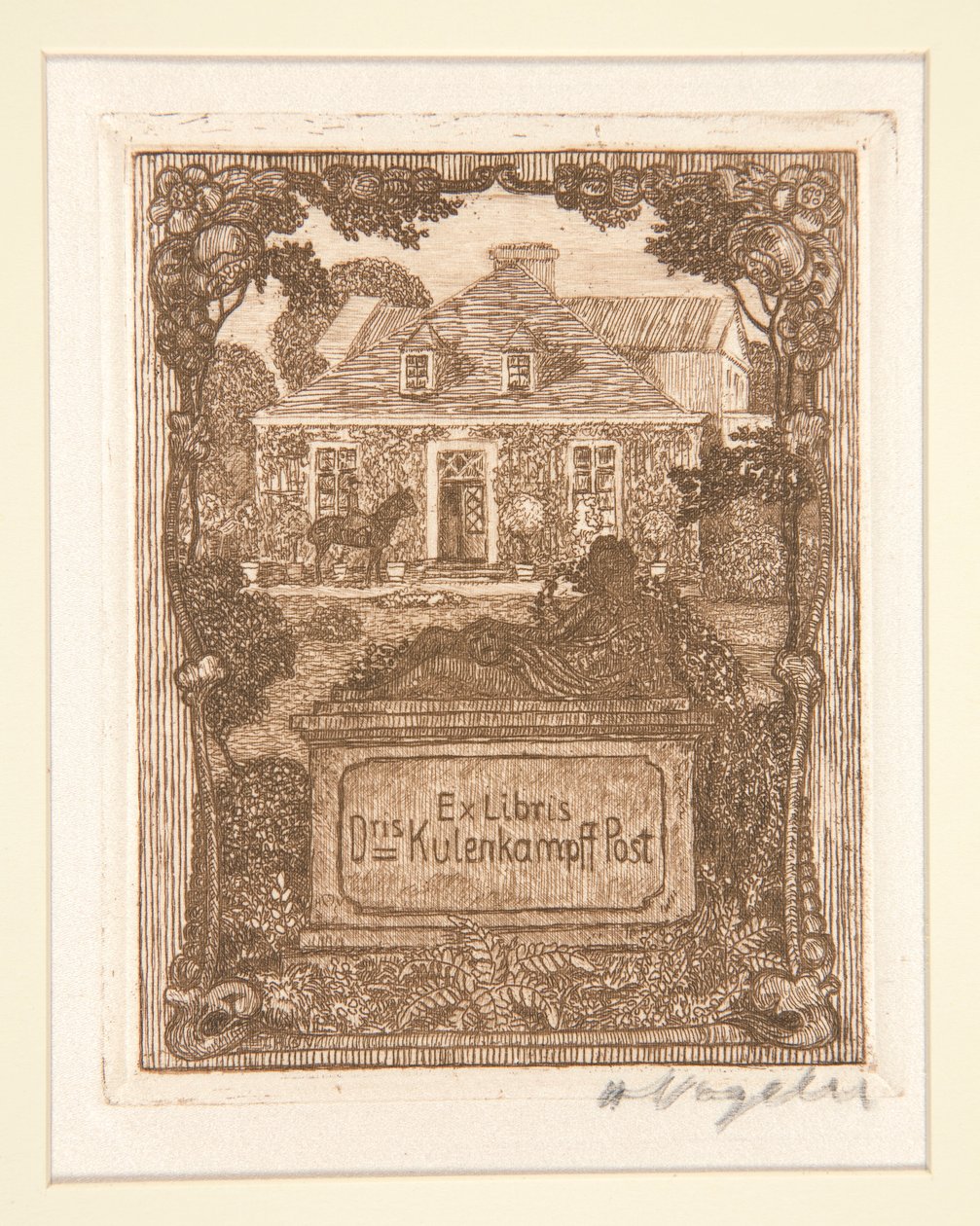 Boekplaten door Heinrich Vogeler