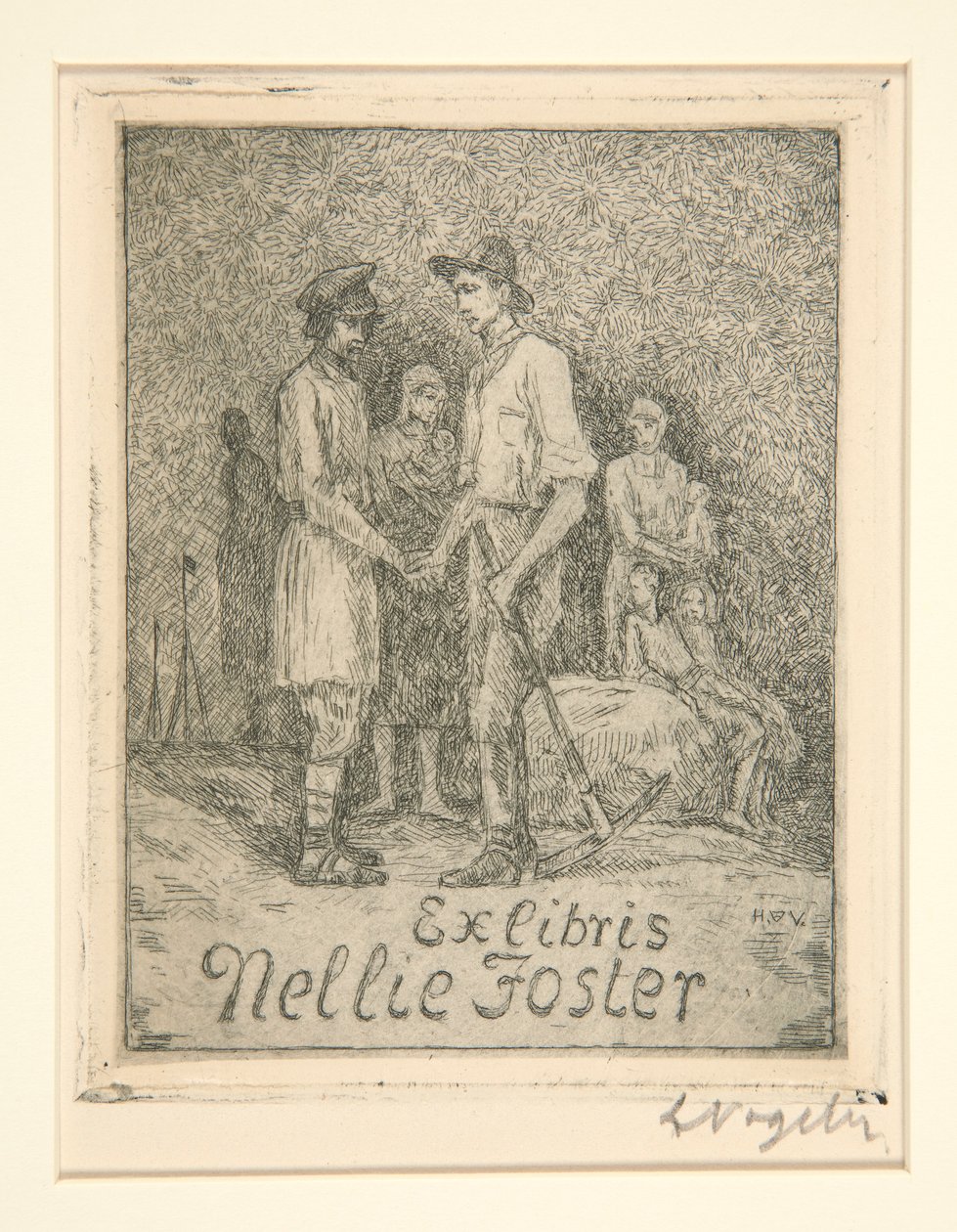 Boekplaten door Heinrich Vogeler